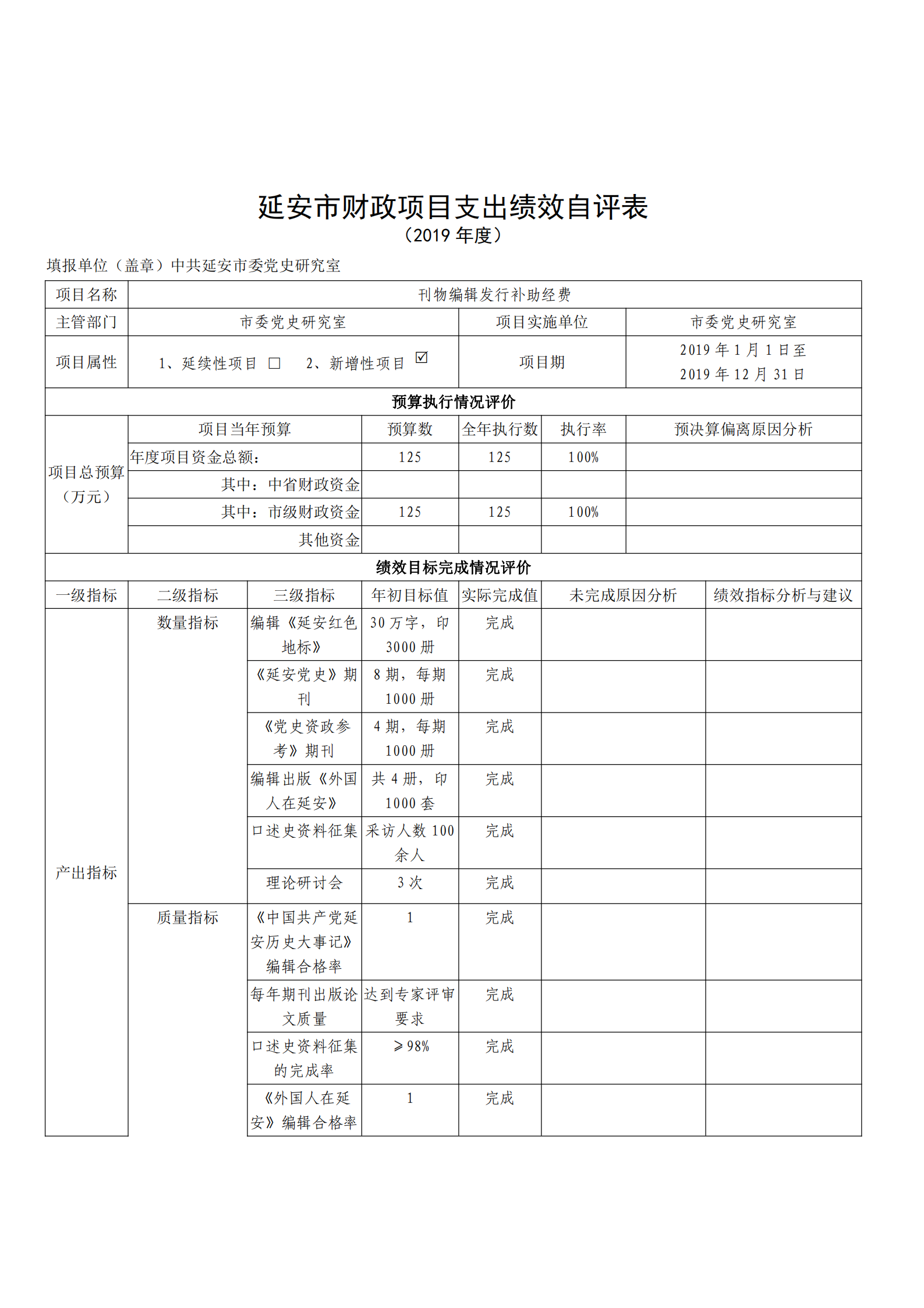 中共延安市委党史研究室2019年部门决算(图33)